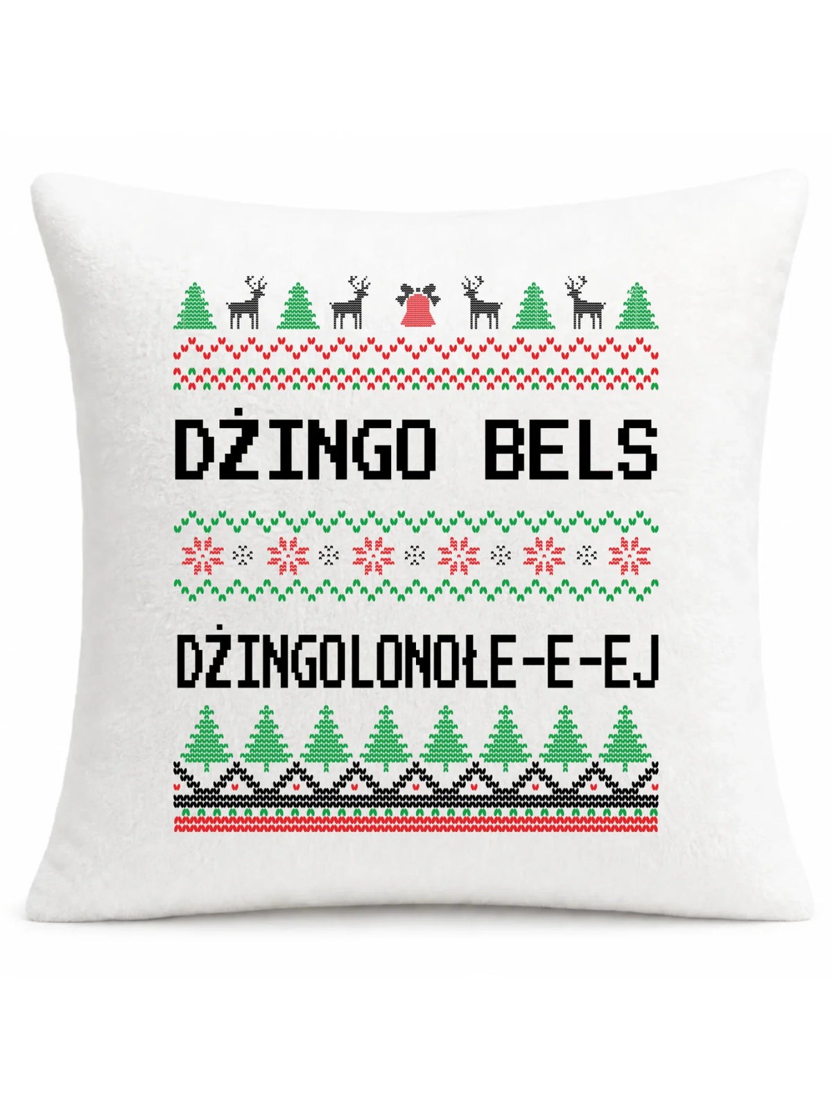 Poduszka świąteczna - prezent na Święta - Dżingo bels BN11