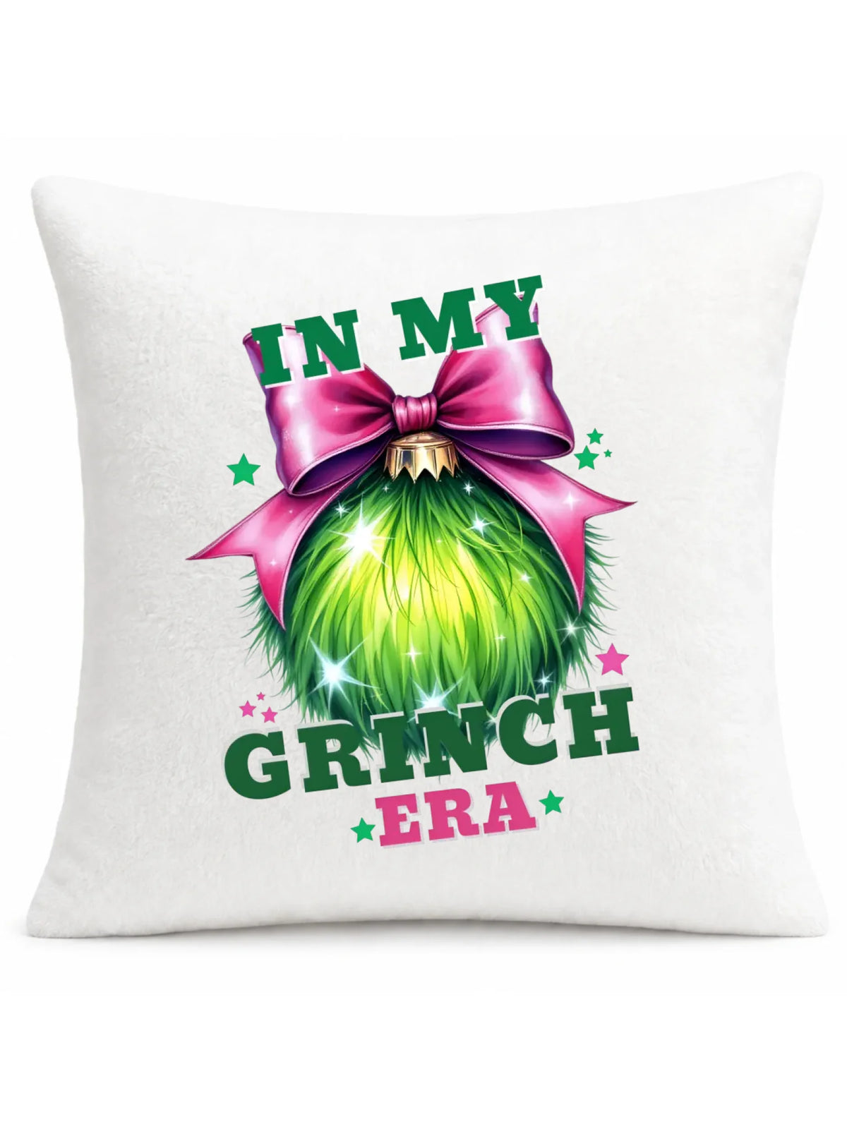 Poduszka świąteczna - In my Grinch era BN26