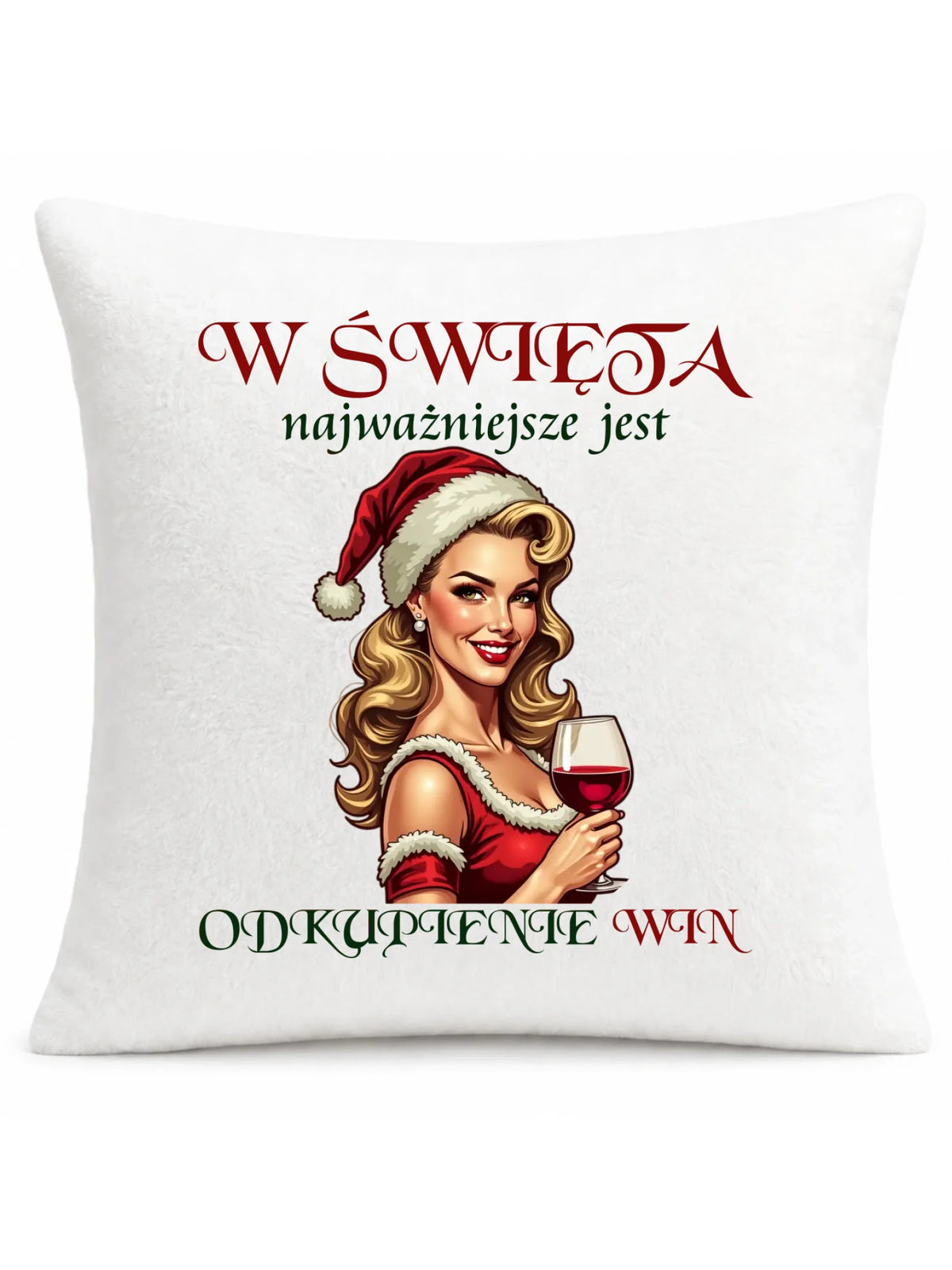 Poduszka świąteczna - Odkupienie win BN04