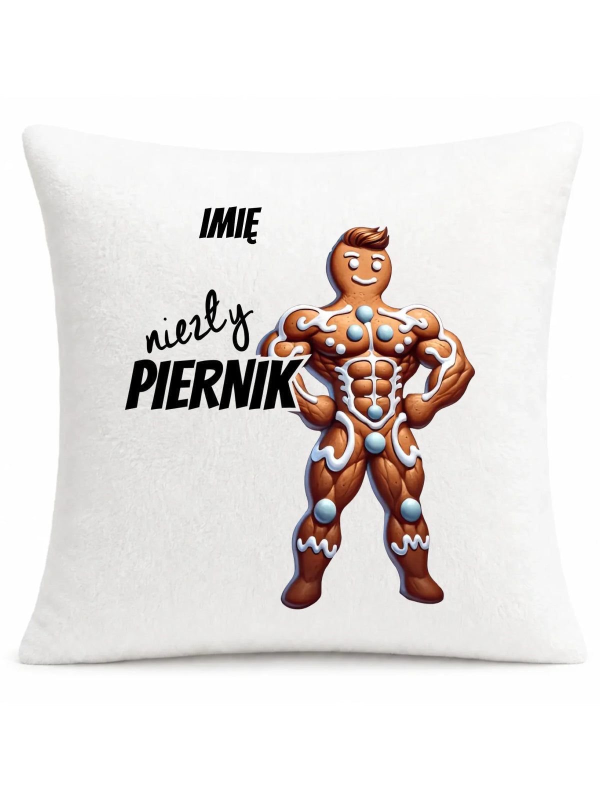 Poduszka świąteczna - Niezły piernik - personalizowana BN24