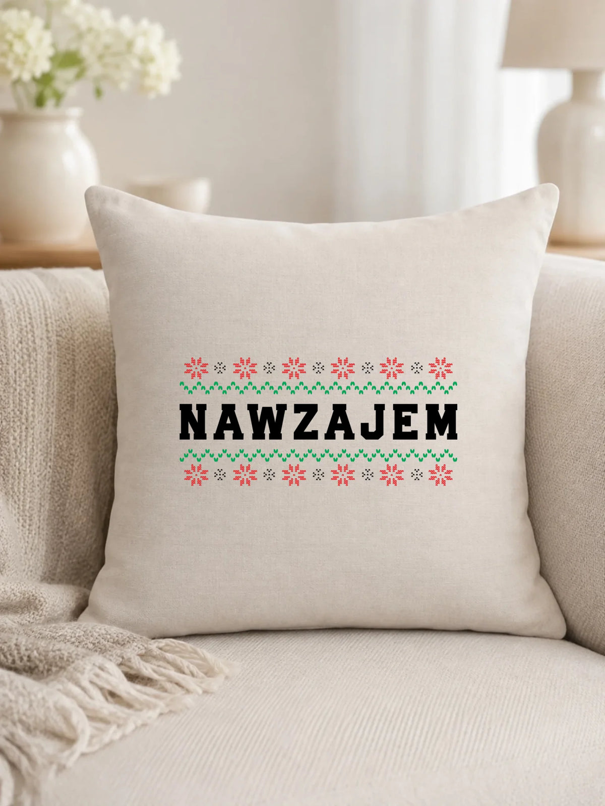Poduszka świąteczna - Nawzajem BN150