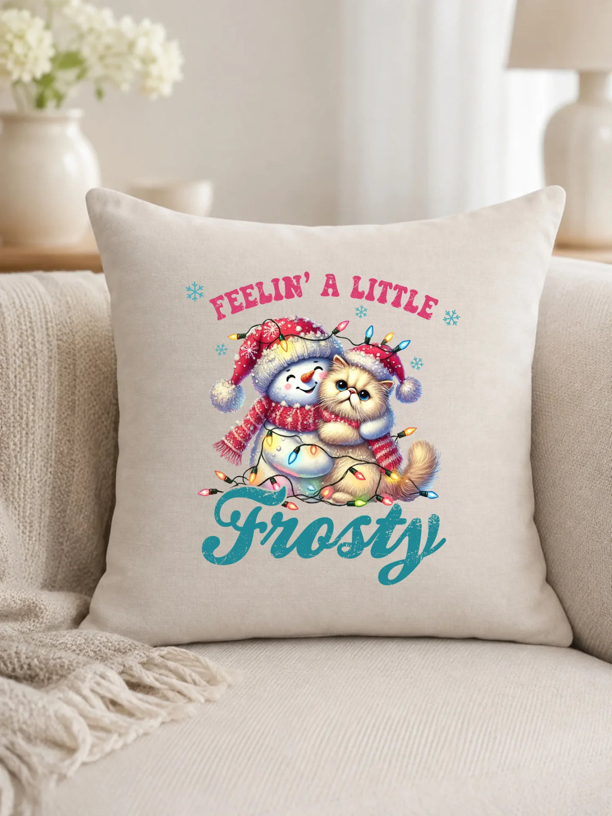 Poduszka świąteczna - Feelin' a little frosty BN52