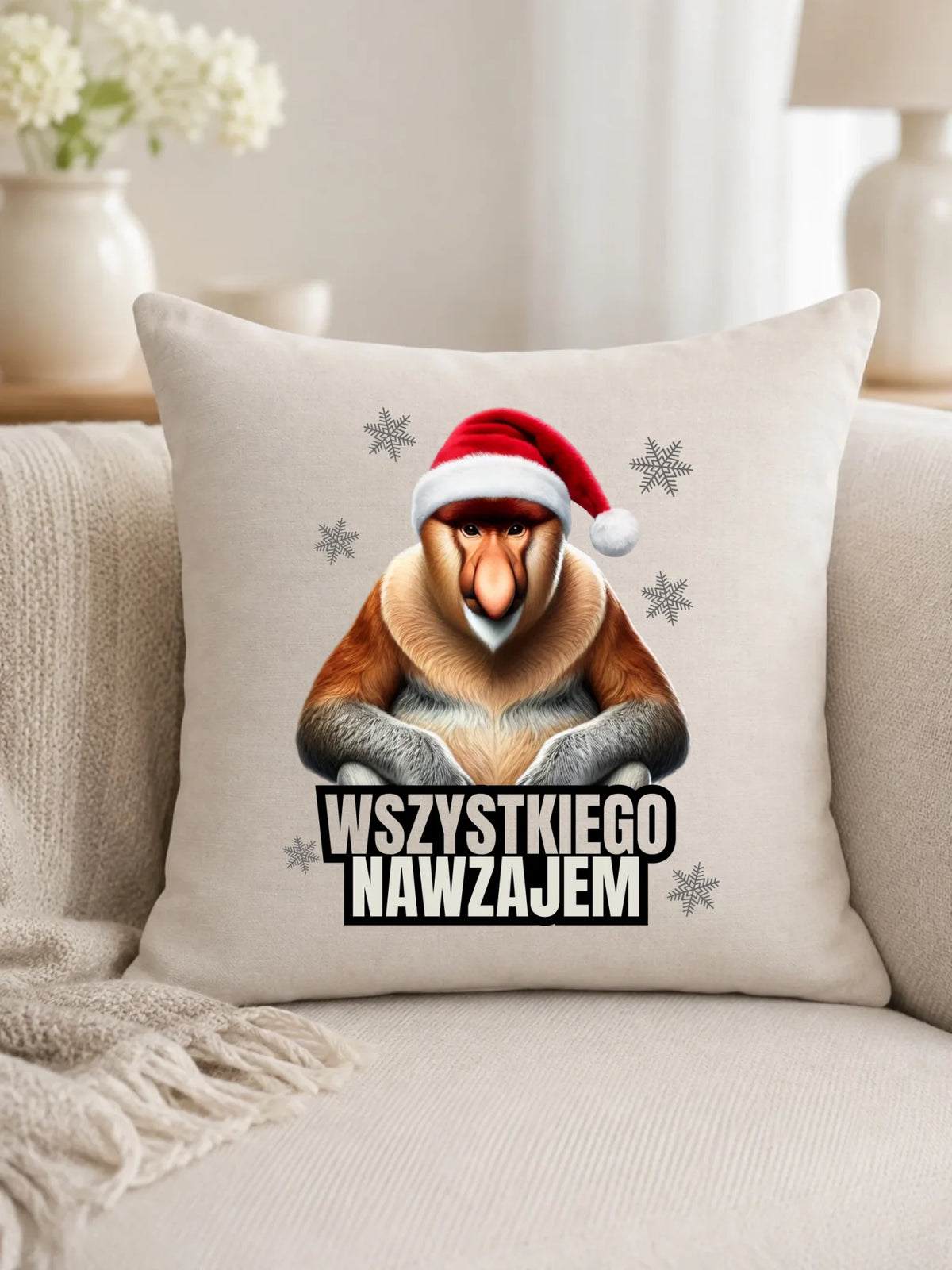 Poduszka świąteczna - Janusz Nosacz - Nawzajem BN110