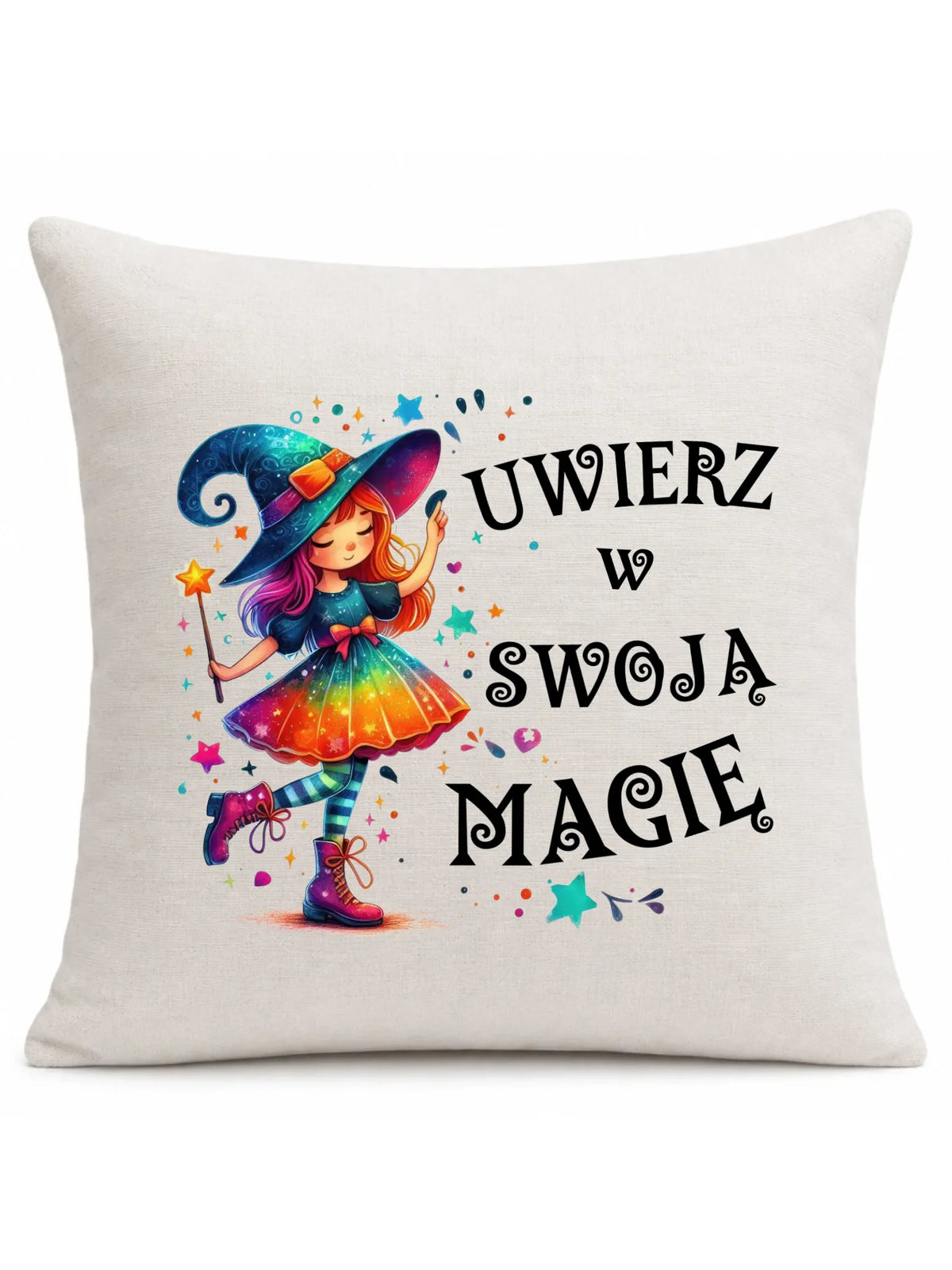 Uwierz w swoją magię wróżka | Poduszka dla dziecka DD16