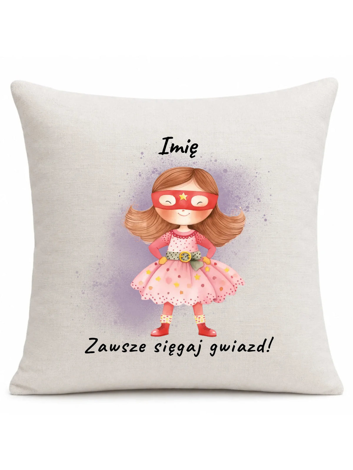 Zawsze sięgaj gwiazd | Poduszka dla dziewczynki DD07