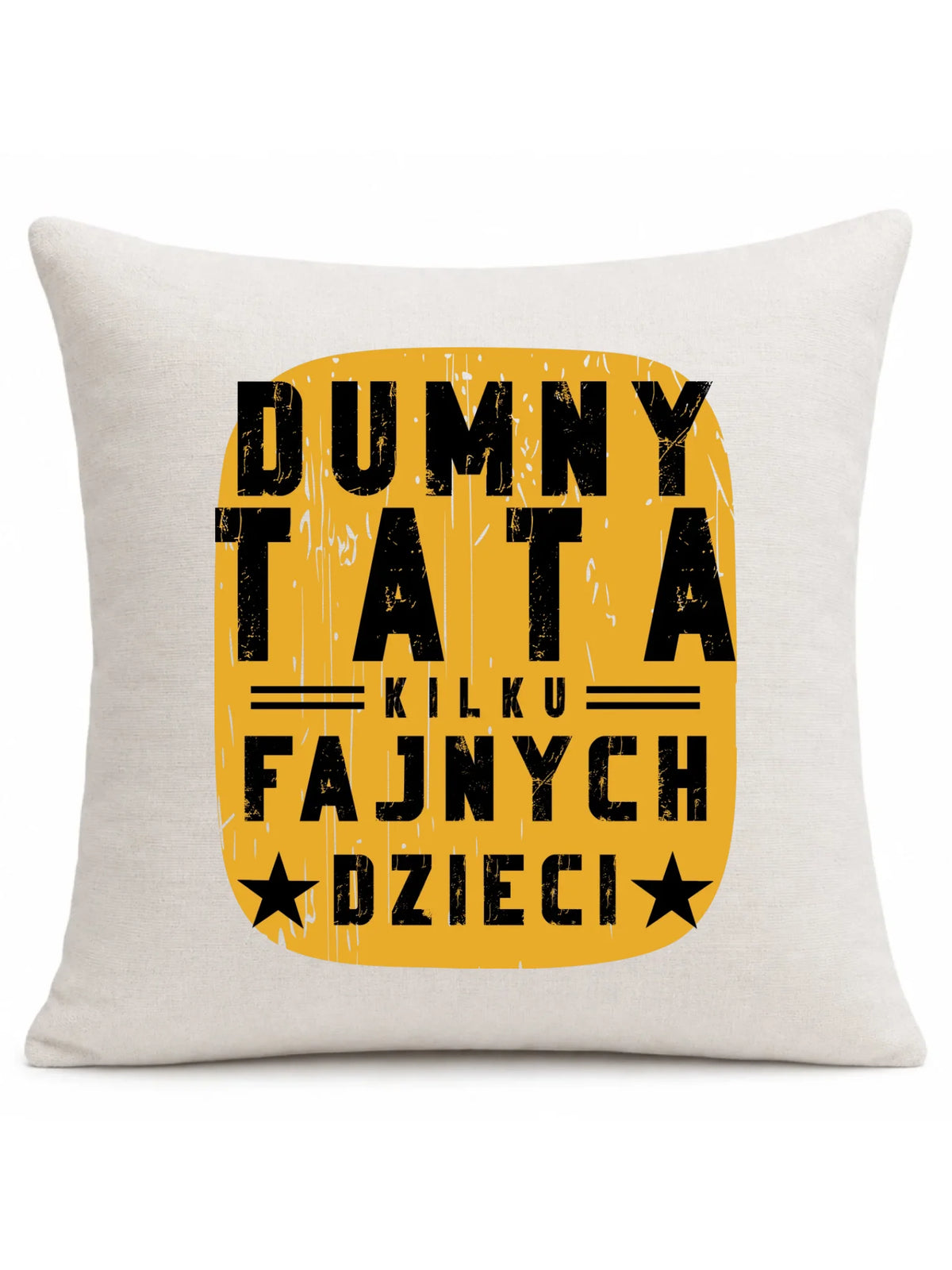 Dumny tata kilku fajnych dzieci | Poduszka dla taty DT60