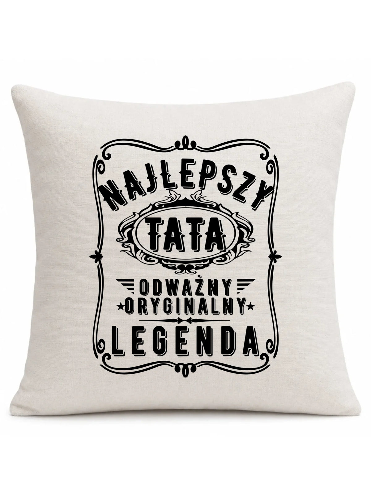 Najlepszy tata legenda | Poduszka dla taty DT47