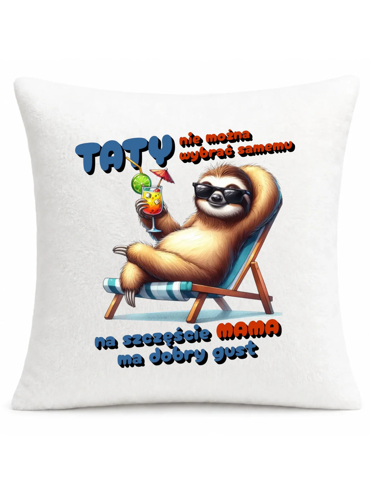 Mama ma dobry gust | Poduszka dla taty DT78