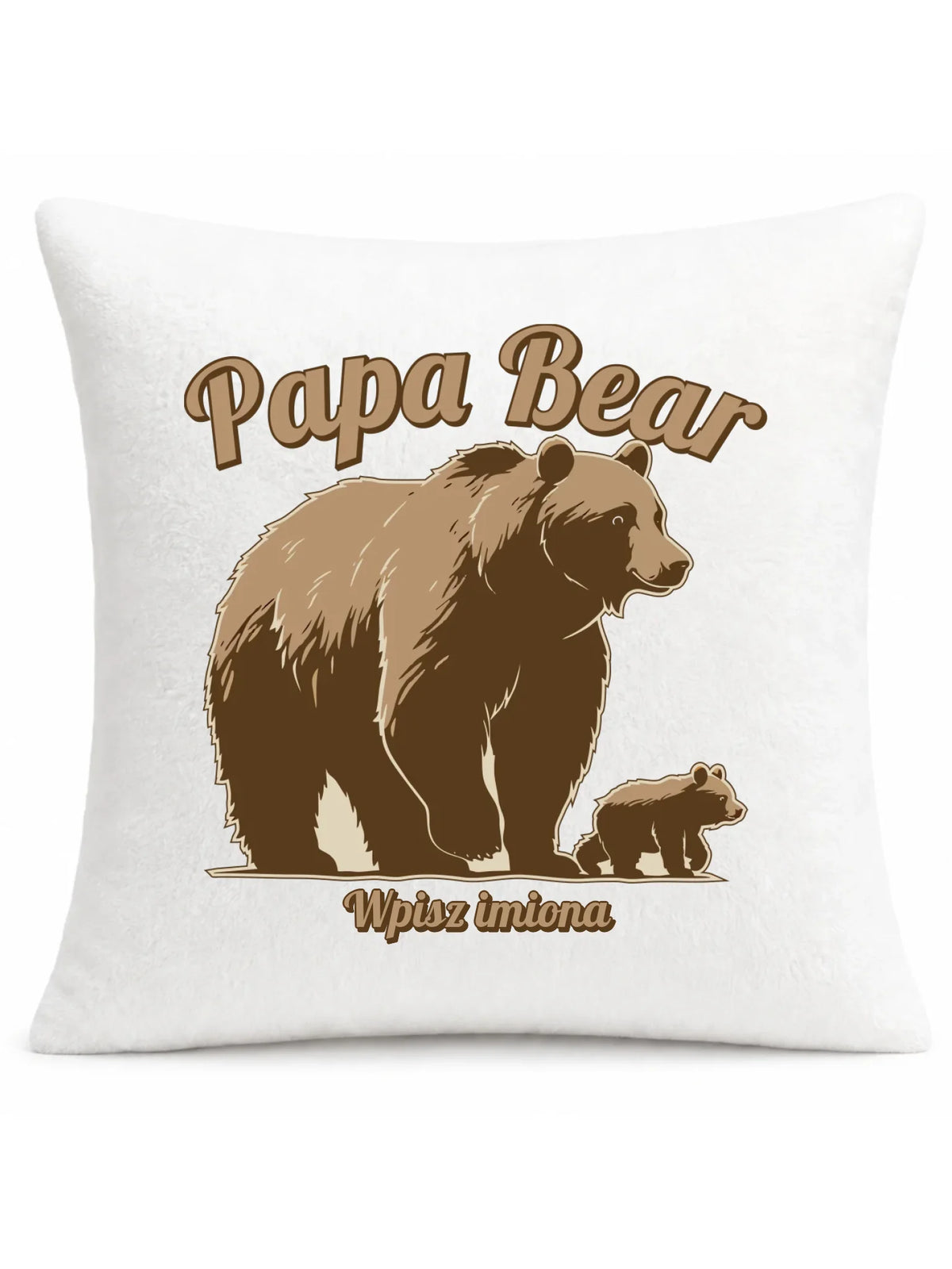 Papa Bear imiona | Poduszka dla taty DT50