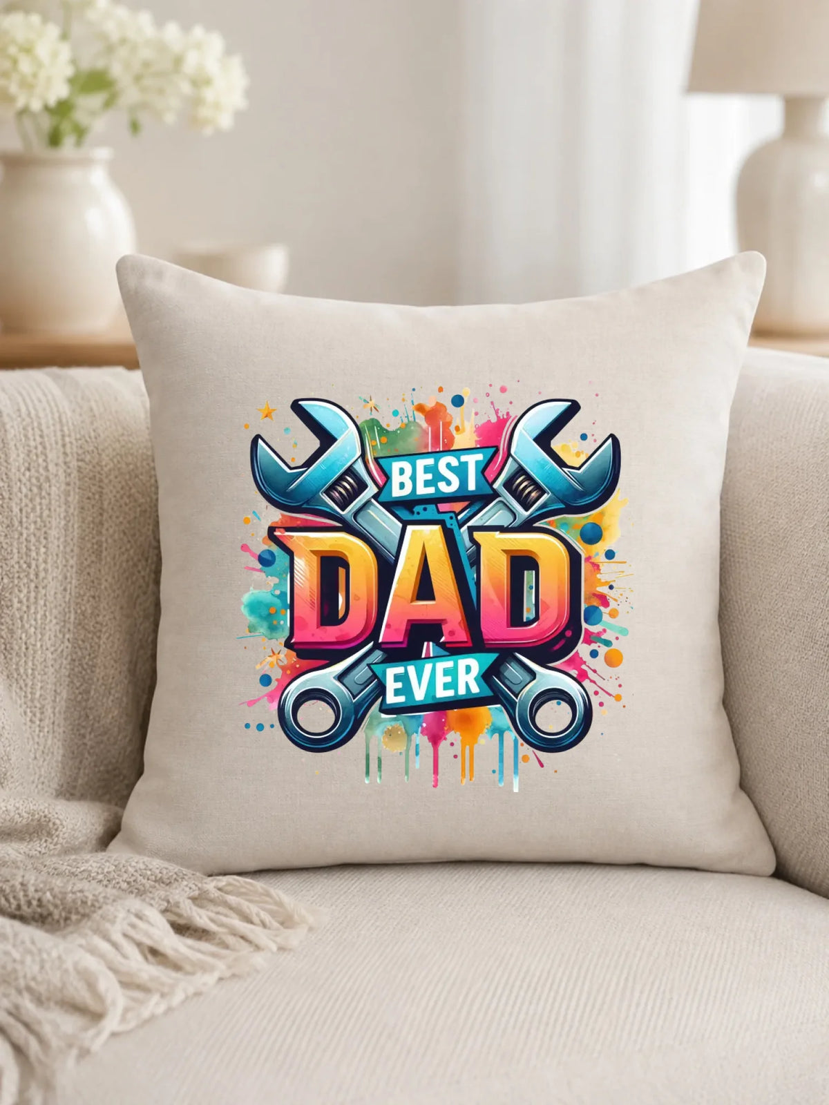 Best Dad Ever | Poduszka dla taty DT58
