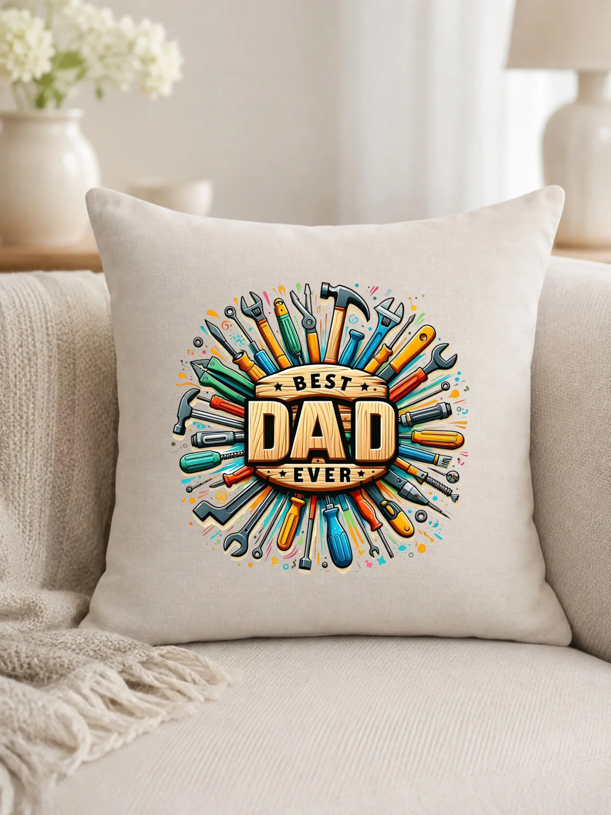 Best Dad Ever | Poduszka dla taty DT57