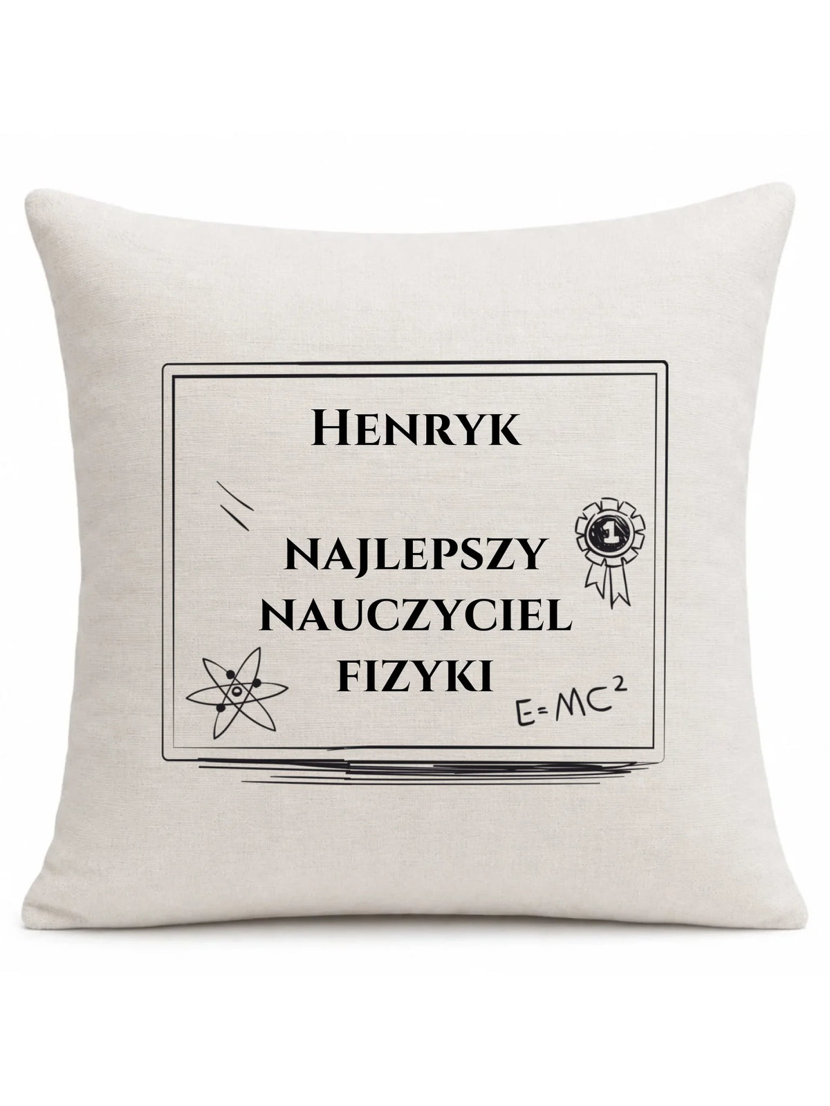 Poduszka na prezent dla nauczyciela FIZYKI N66