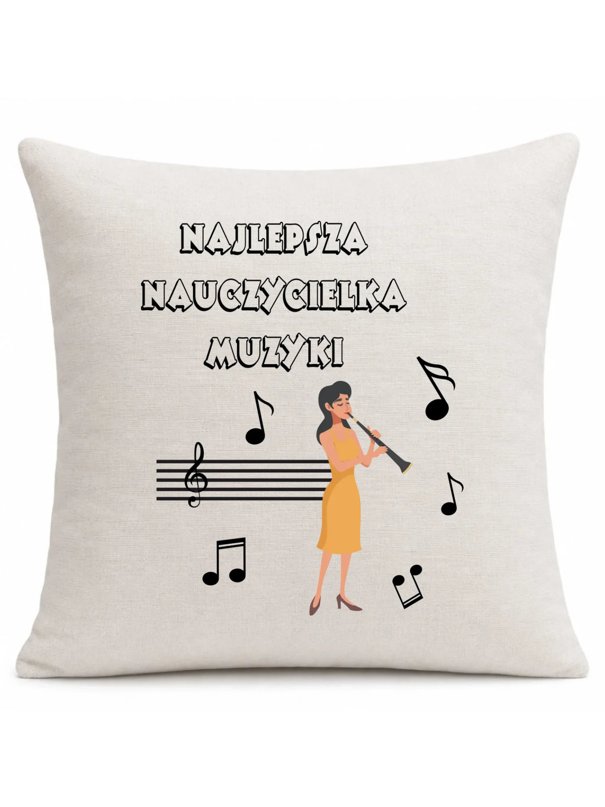 Poduszka dla nauczycielki MUZYKI N65