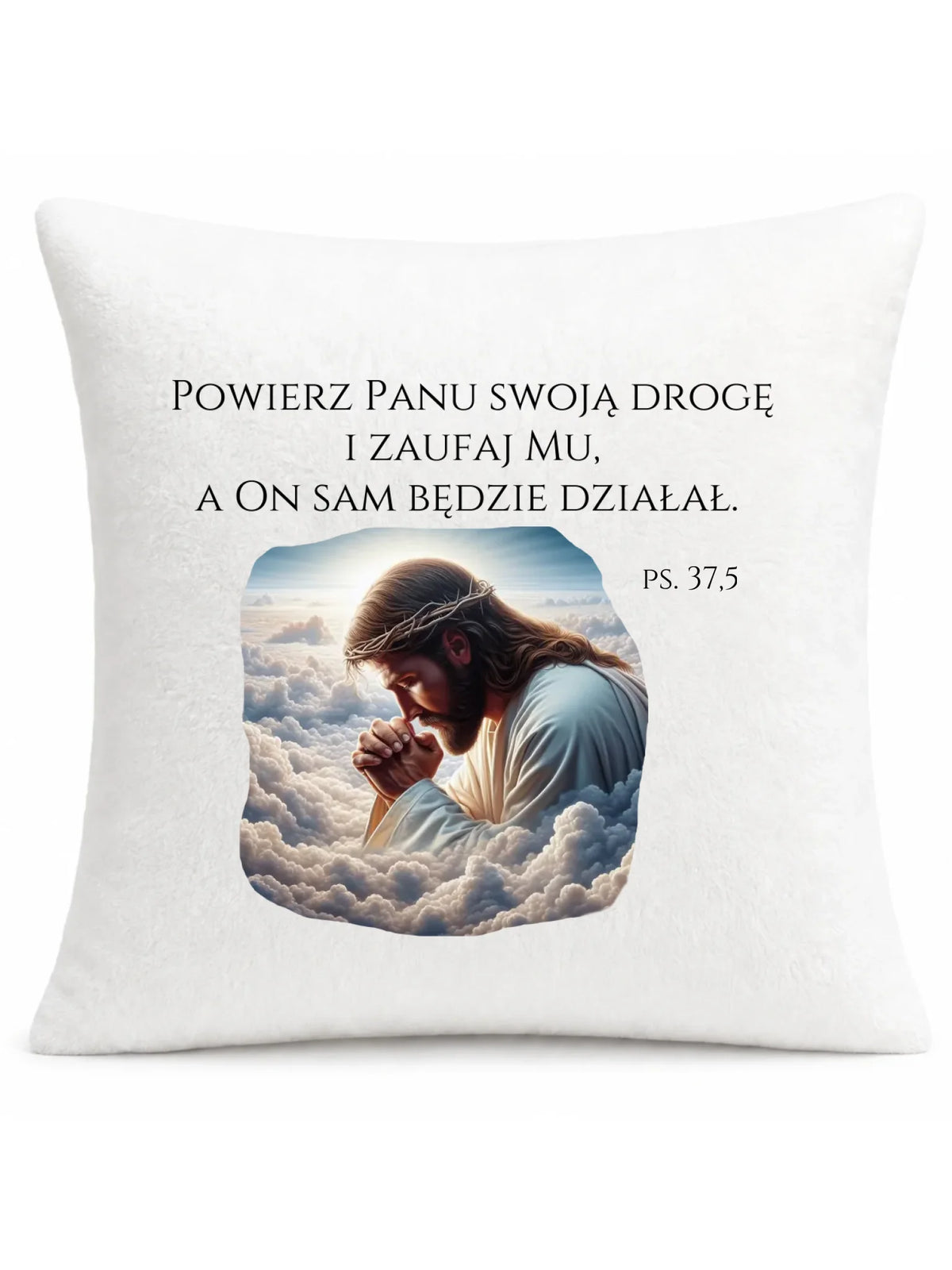 Poduszka chrześcijański POWIERZ PANU SWOJĄ DROGĘ DU06