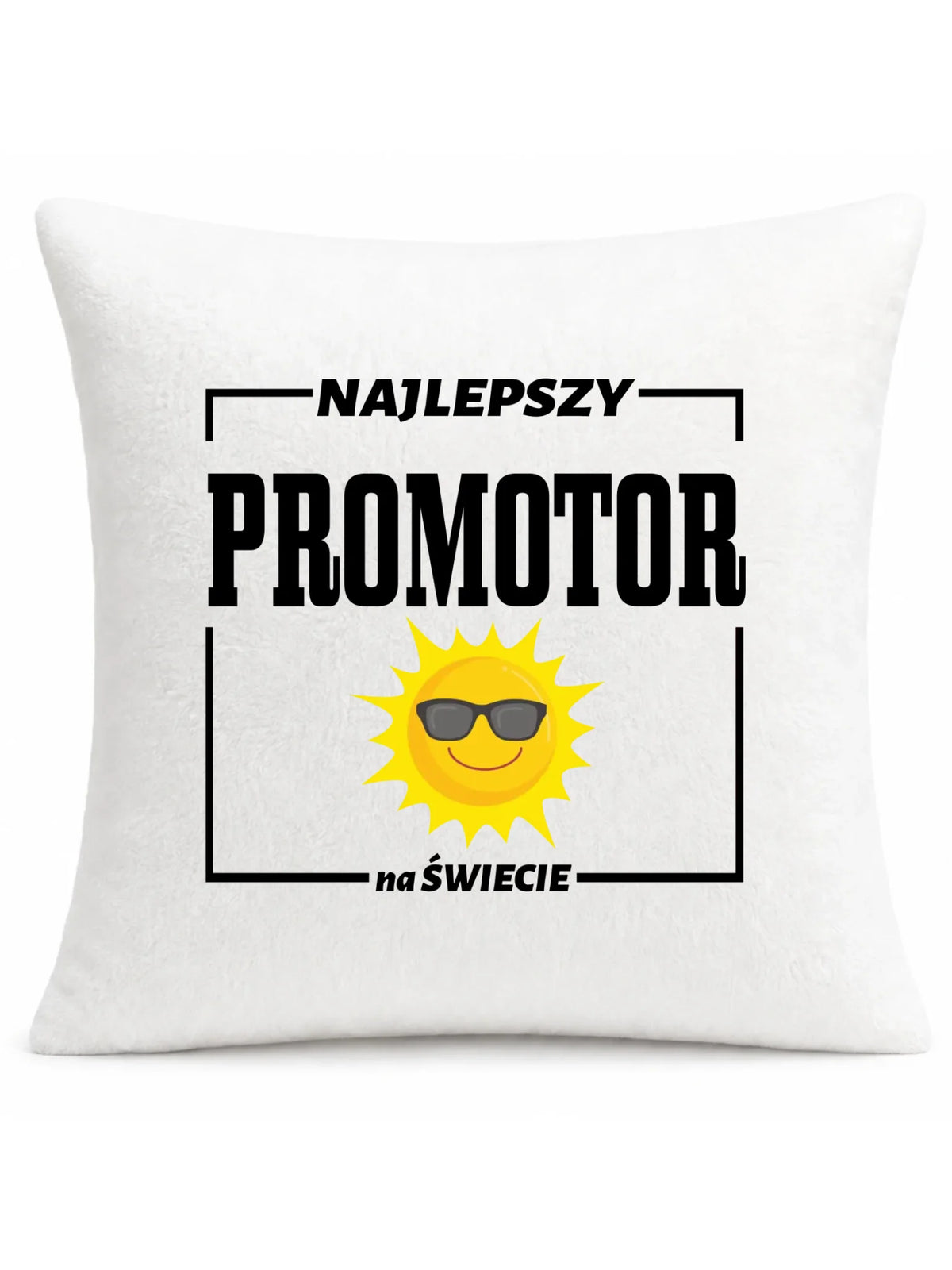 Poduszka na prezent NAJLEPSZY PROMOTOR N68