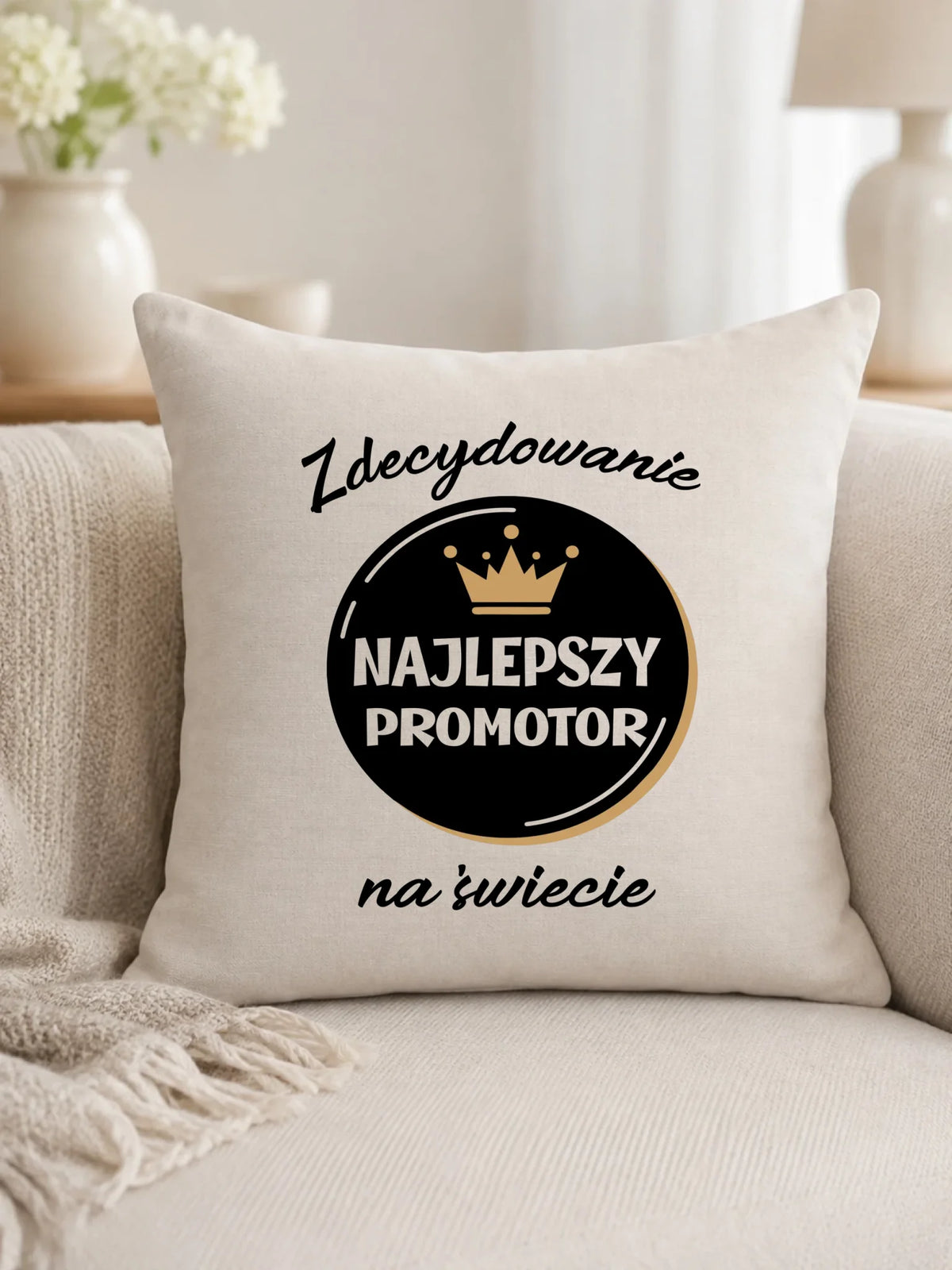 Poduszka na prezent dla PROMOTORA N67