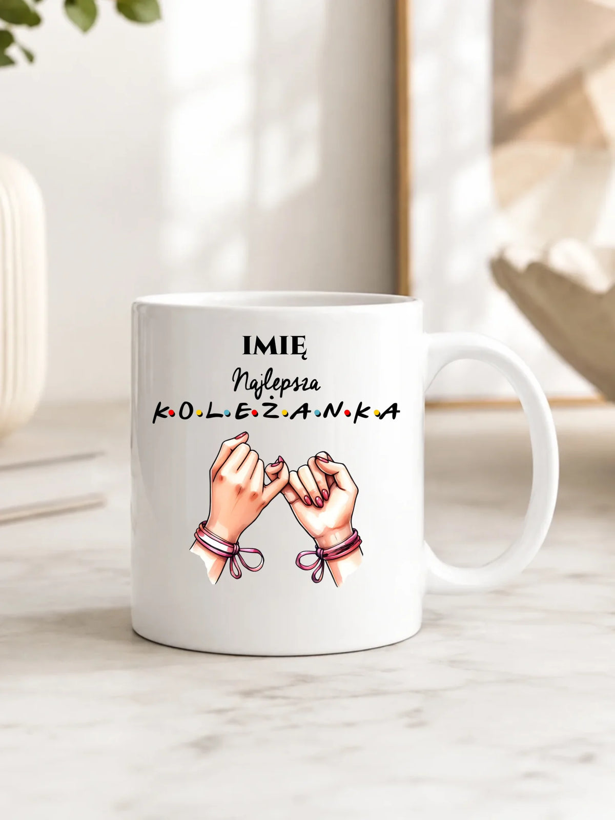 Kubek - Najlepsza koleżanka - personalizowany DZ02