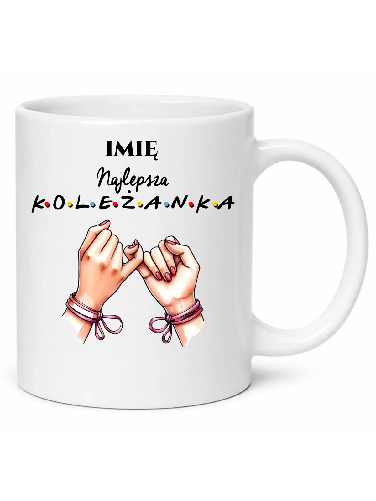 Kubek - Najlepsza koleżanka - personalizowany DZ02