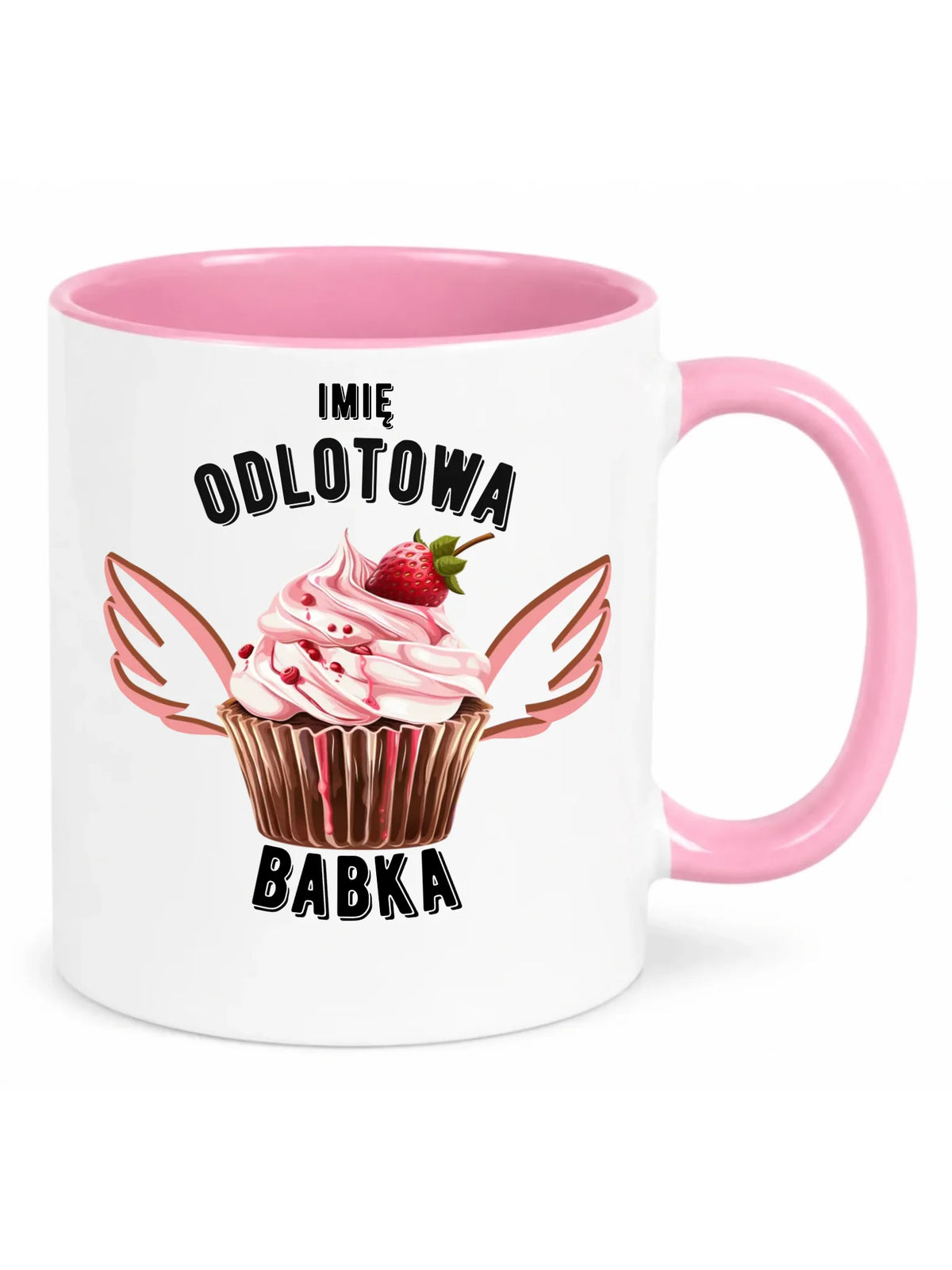 Kubek - Odlotowa babka - personalizowany DZ06
