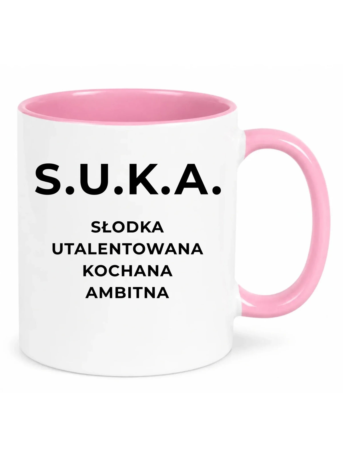 Kubek - S.U.K.A. - śmieszny prezent dla niej - bez cenzury DZ16