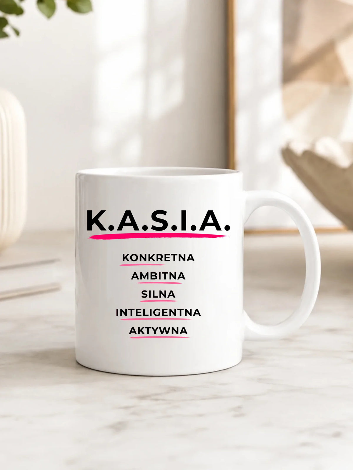 Kubek - prezent dla Kasi - Katarzyna - K.A.S.I.A. DZ17
