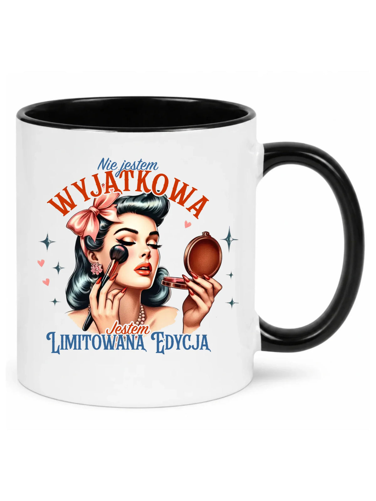 Kubek – Nie jestem wyjątkowa, jestem limitowaną edycją - w stylu retro DZ10