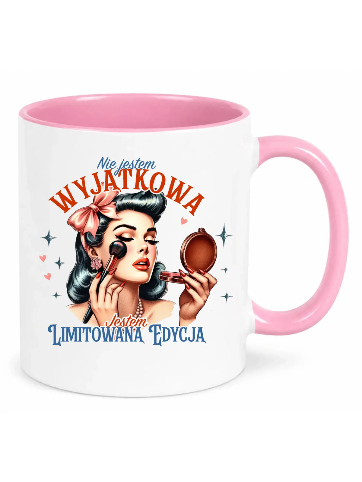 Kubek – Nie jestem wyjątkowa, jestem limitowaną edycją - w stylu retro DZ10