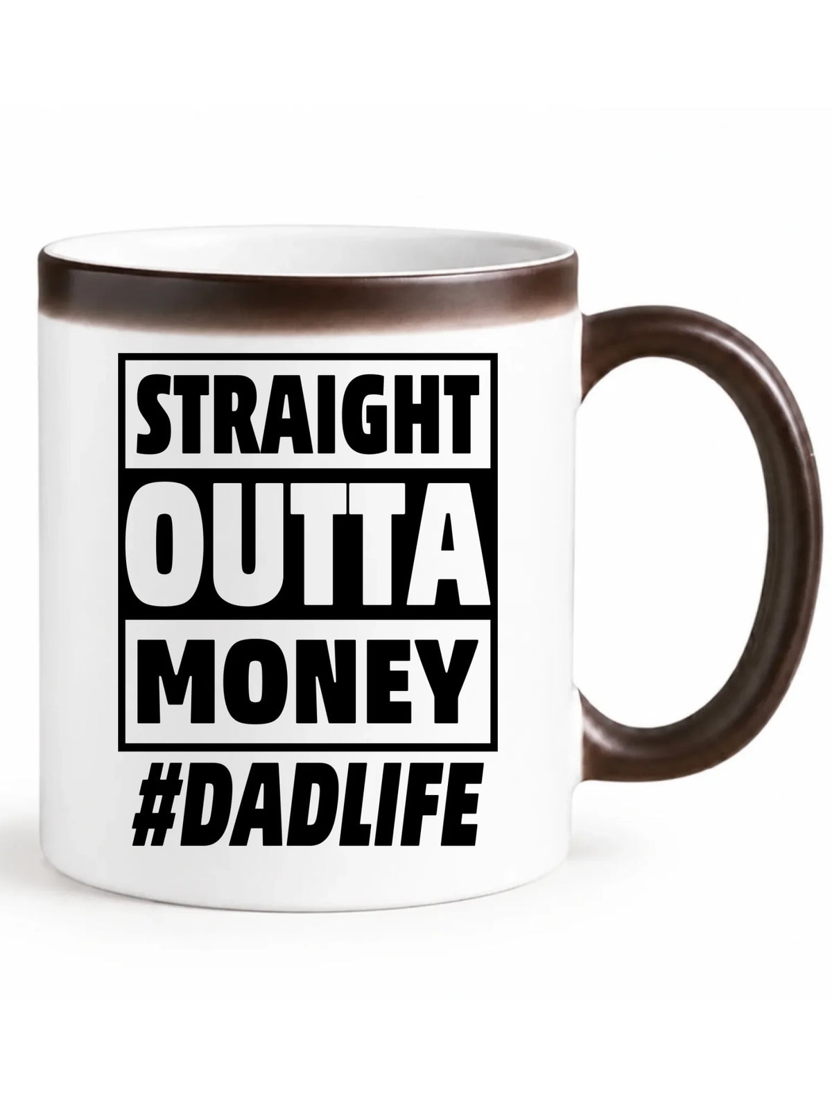 Straight outta money #dadlife | Kubek magiczny dla taty DT79