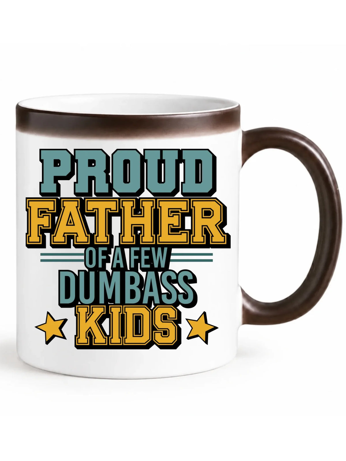Proud father | Kubek magiczny z nadrukiem dla taty DT70