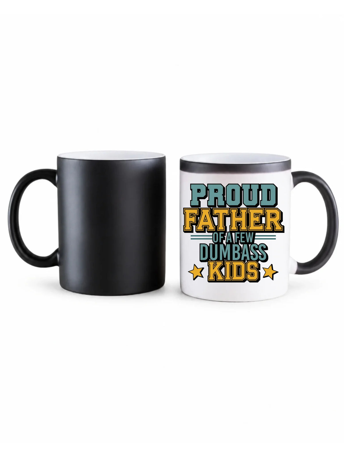 Proud father | Kubek magiczny z nadrukiem dla taty DT70