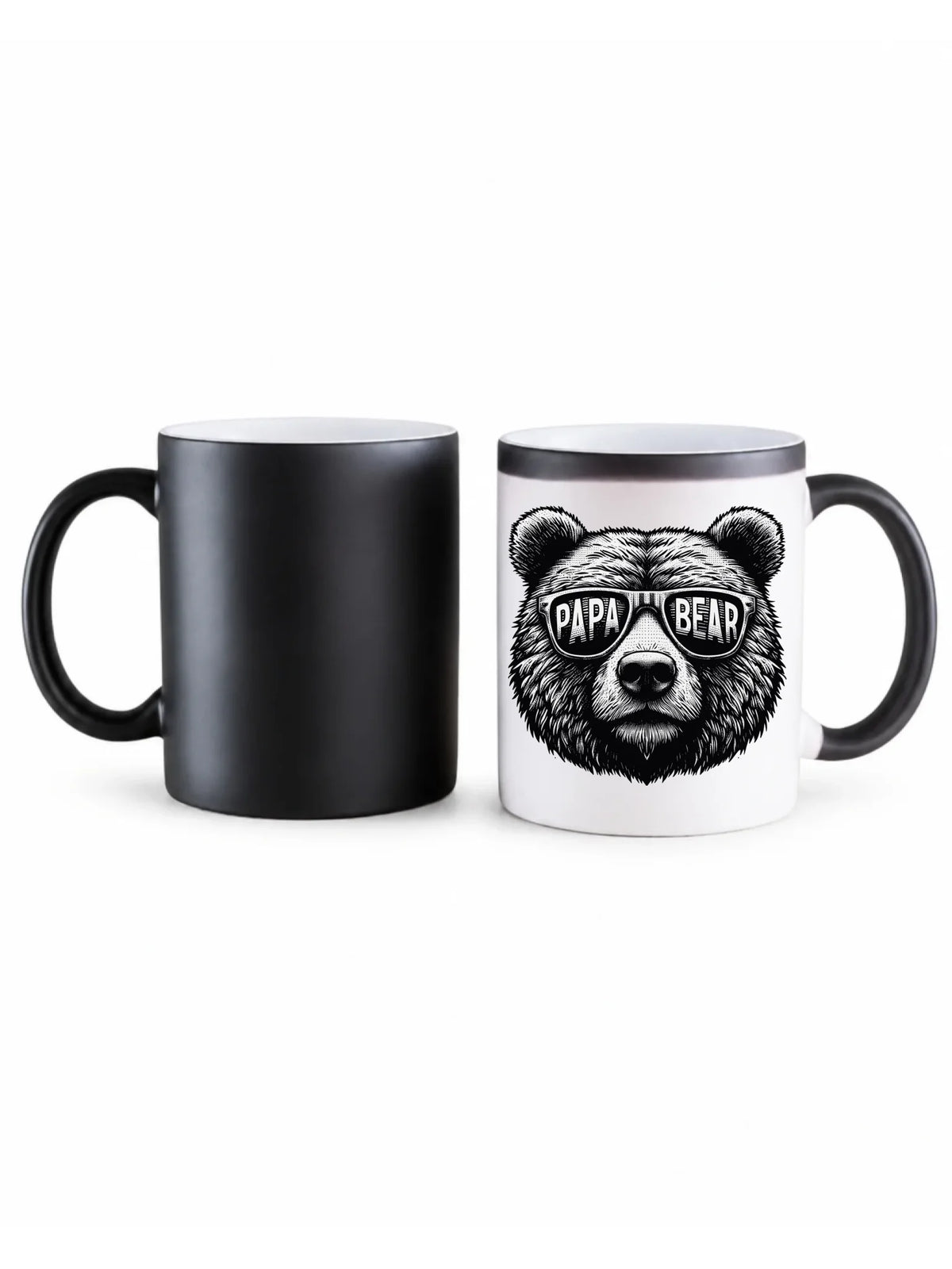Papa bear | Kubek magiczny prezent dla taty DT62