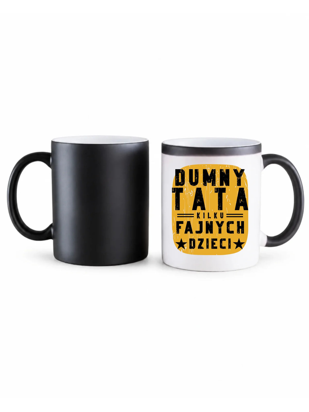 Dumny tata kilku fajnych dzieci | Kubek magiczny dla taty DT60