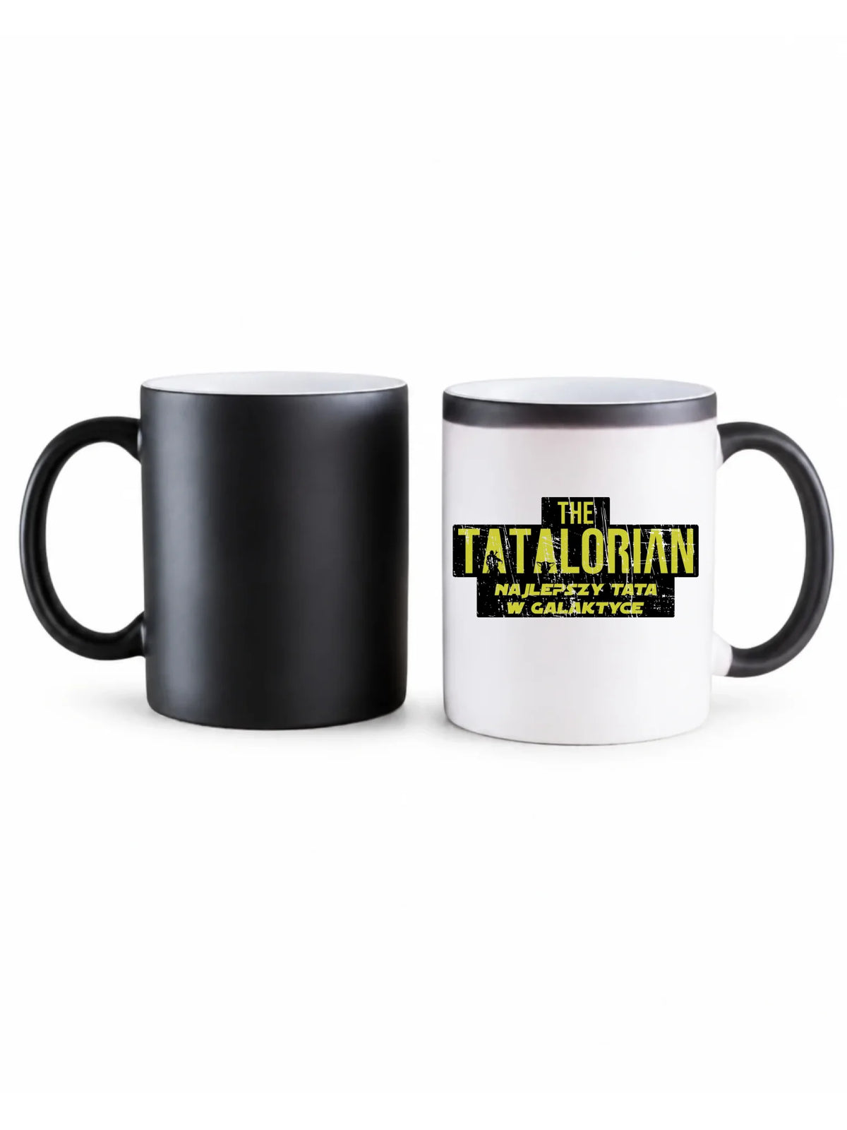 Tatalorian najlepszy tata w galaktyce | Kubek magiczny na prezent DT59