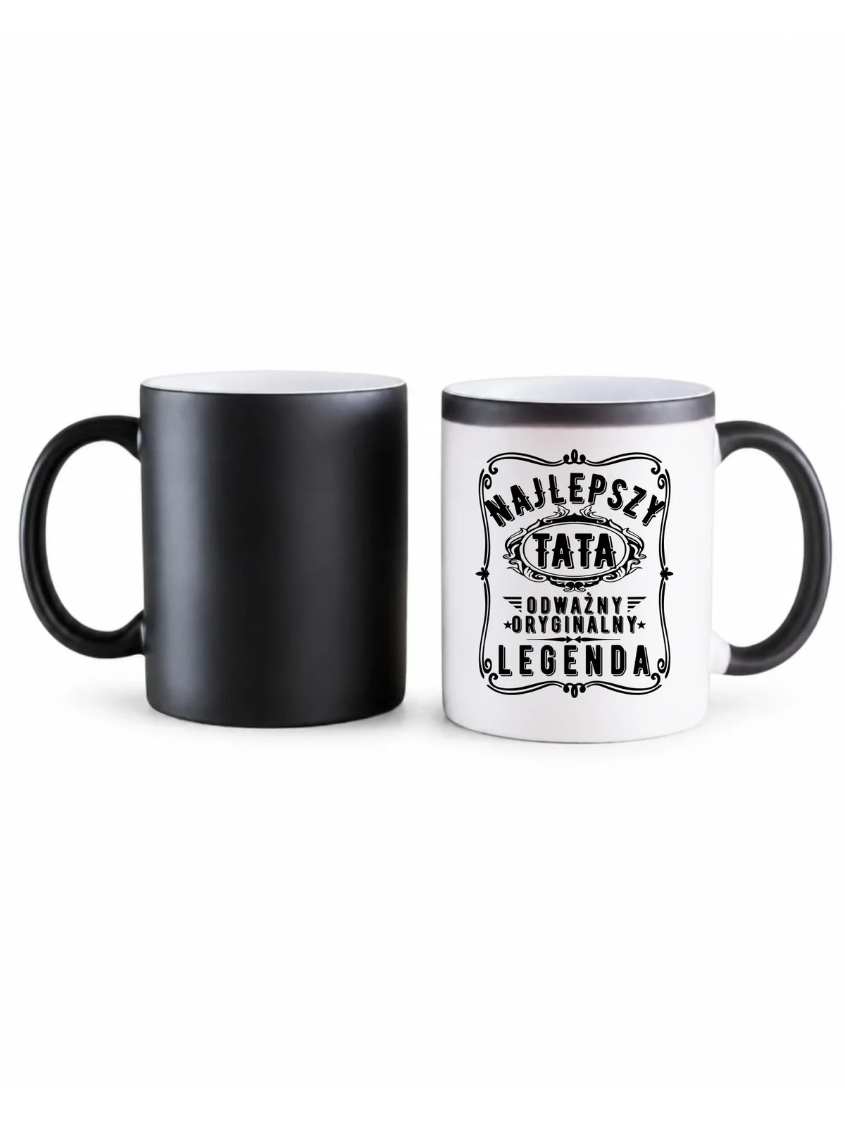 Najlepszy tata legenda | Kubek magiczny prezent dla taty DT47