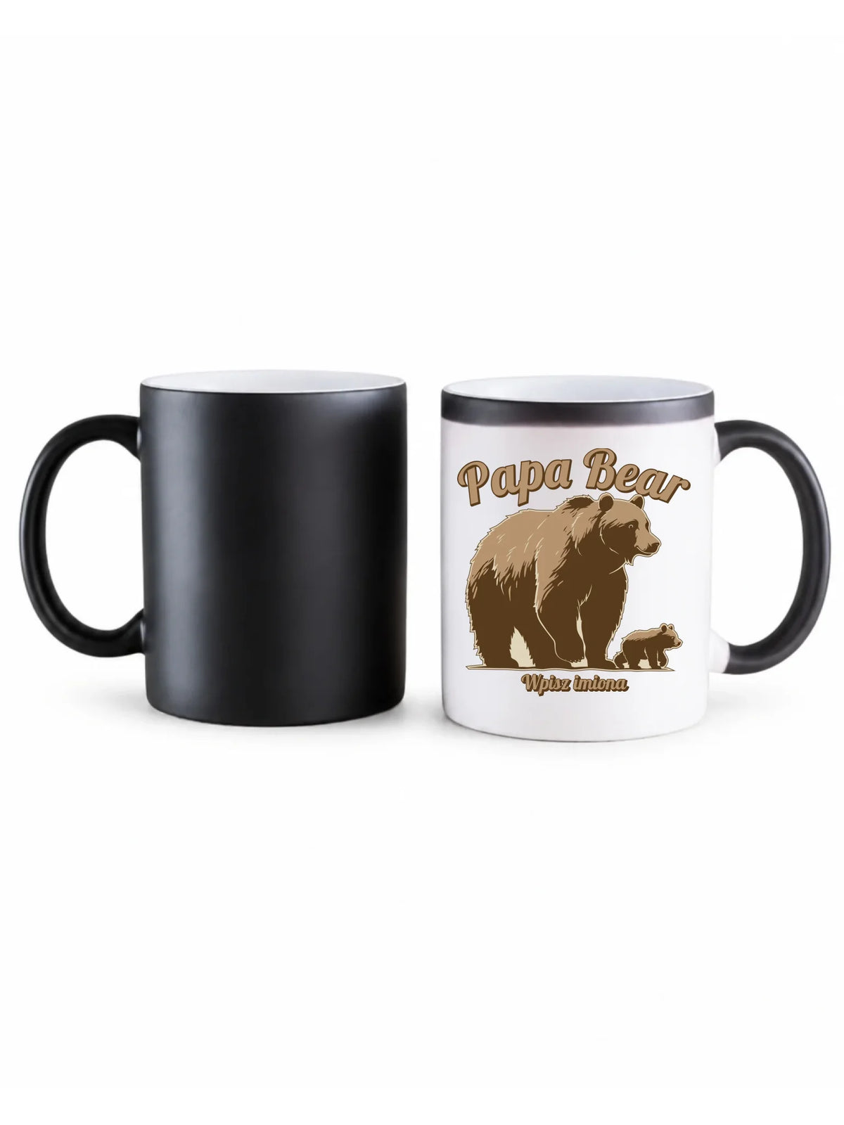 Papa Bear imiona | Kubek magiczny dla taty DT50