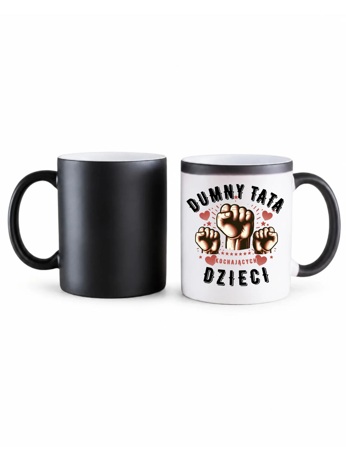 Dumny tata kochających dzieci | Kubek magiczny dla taty DT44