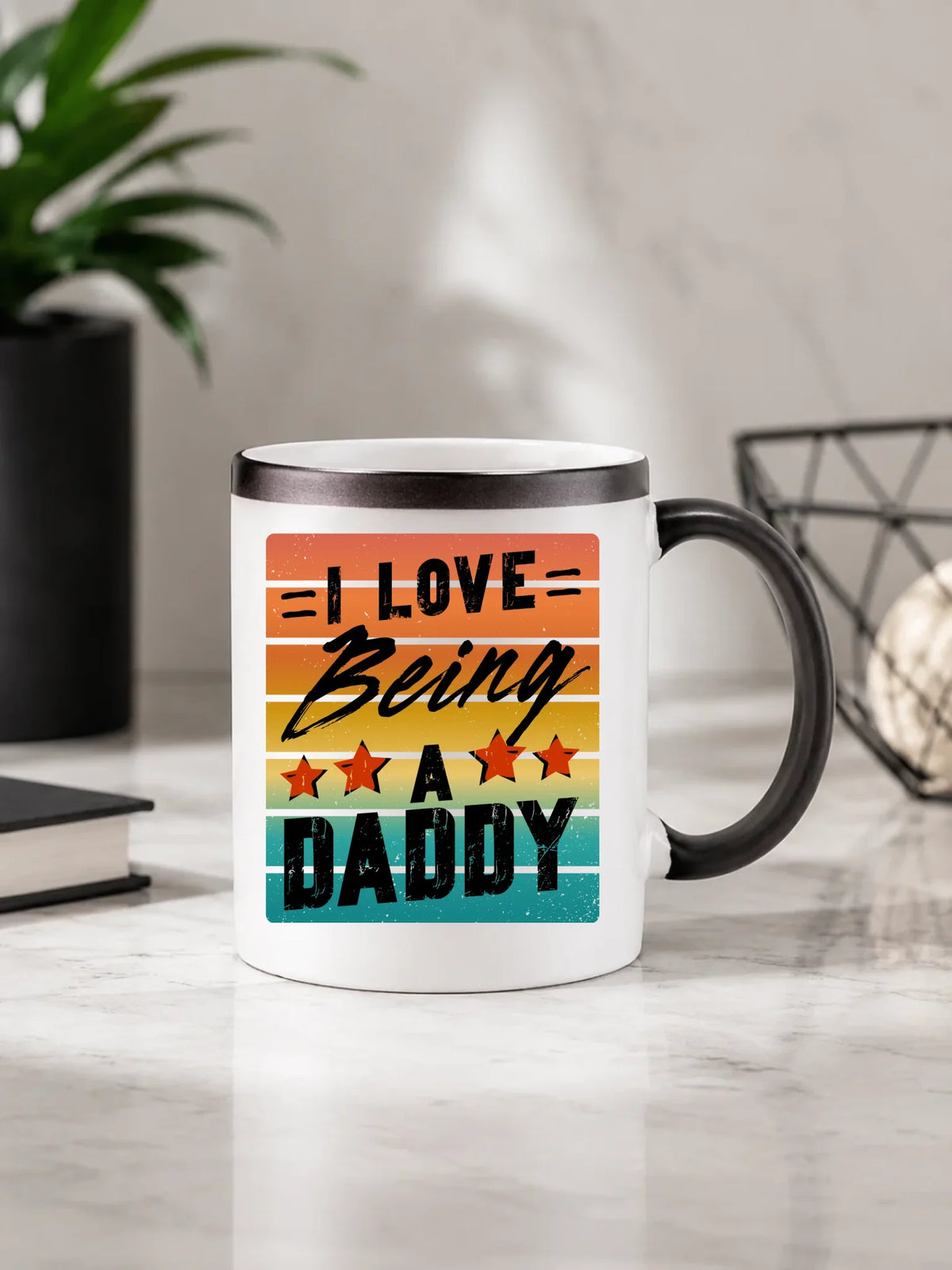 I love being a daddy | Kubek magiczny z napisem dla taty DT76