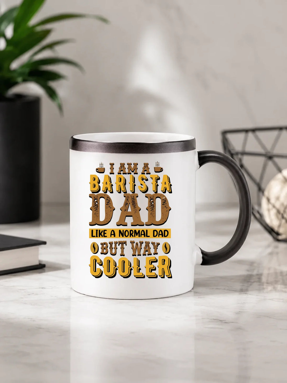 Barista | Kubek magiczny z nadrukiem dla taty DT69