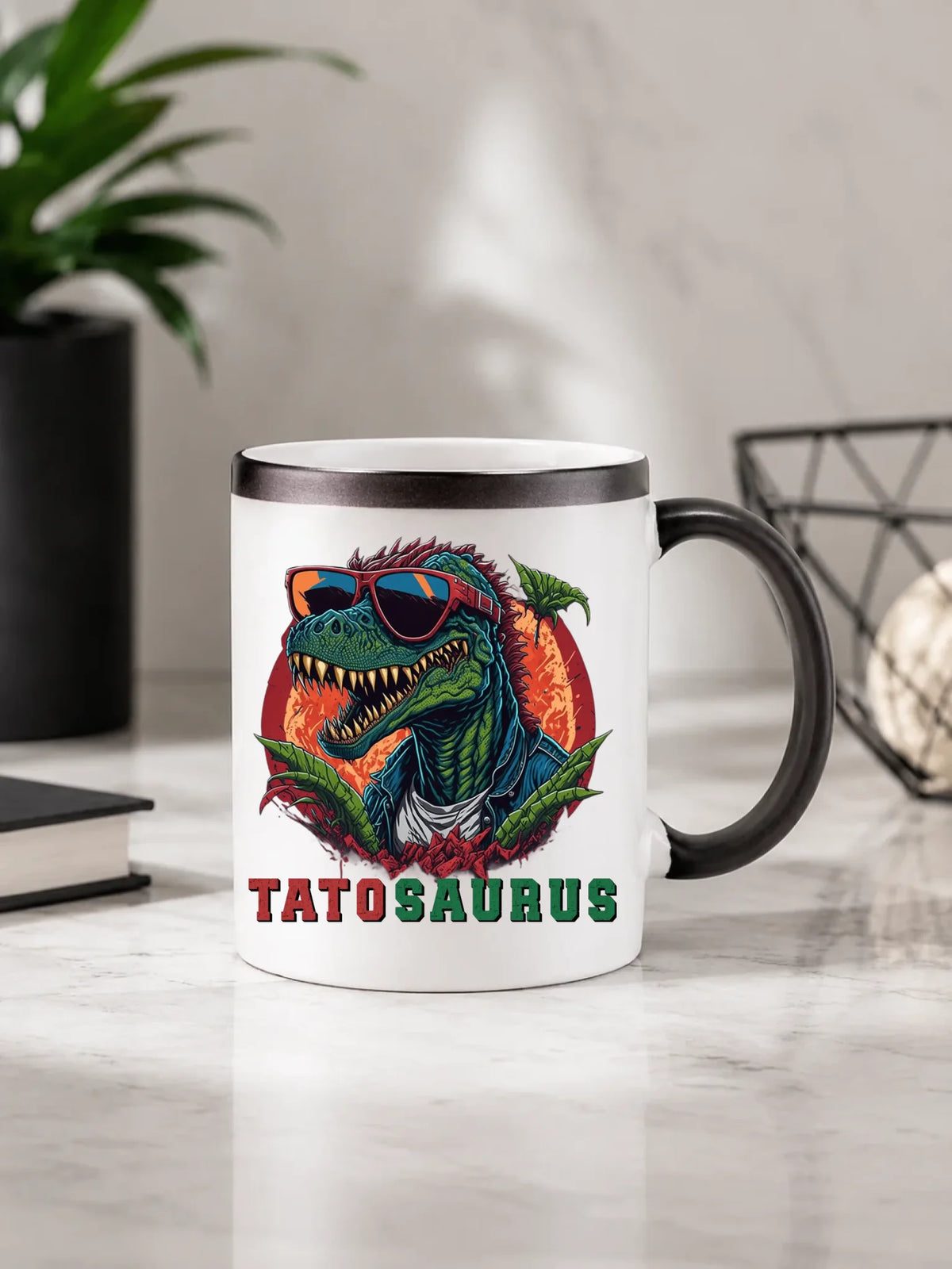 Tatosaurus | Kubek magiczny prezent dla taty DT54
