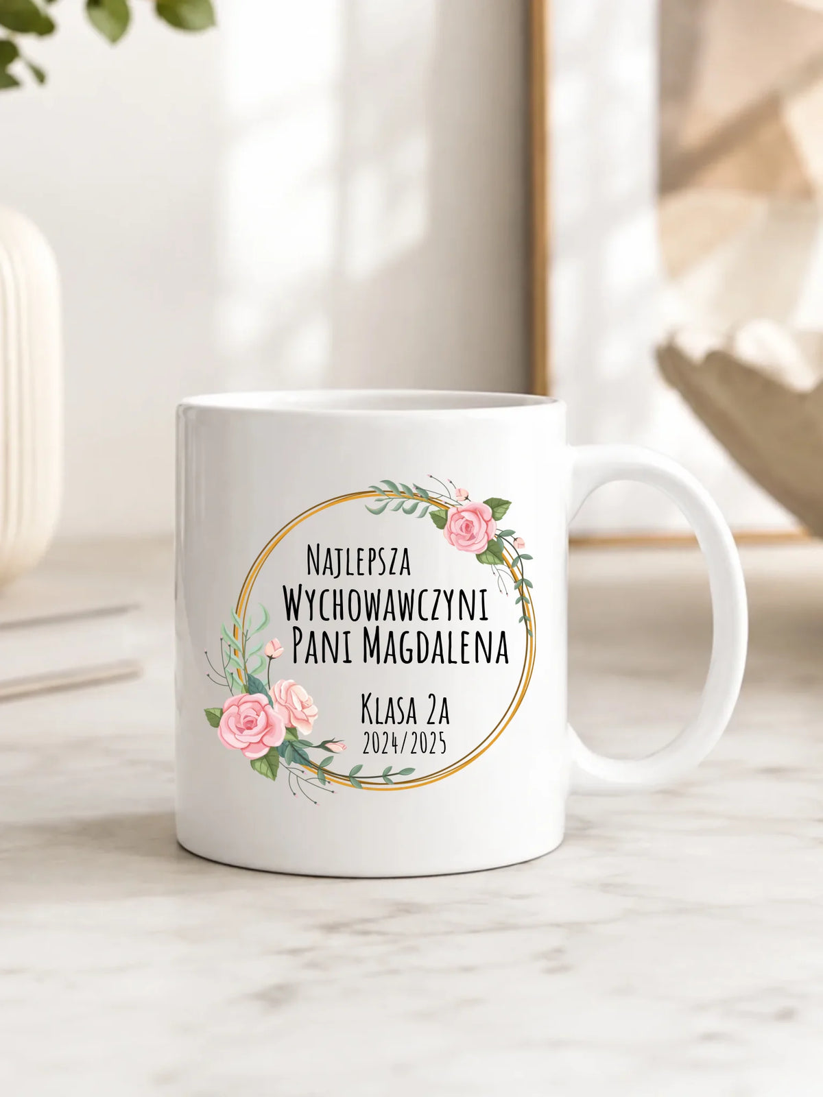 Kubek Najlepsza Wychowawczyni na prezent - personalizowany
