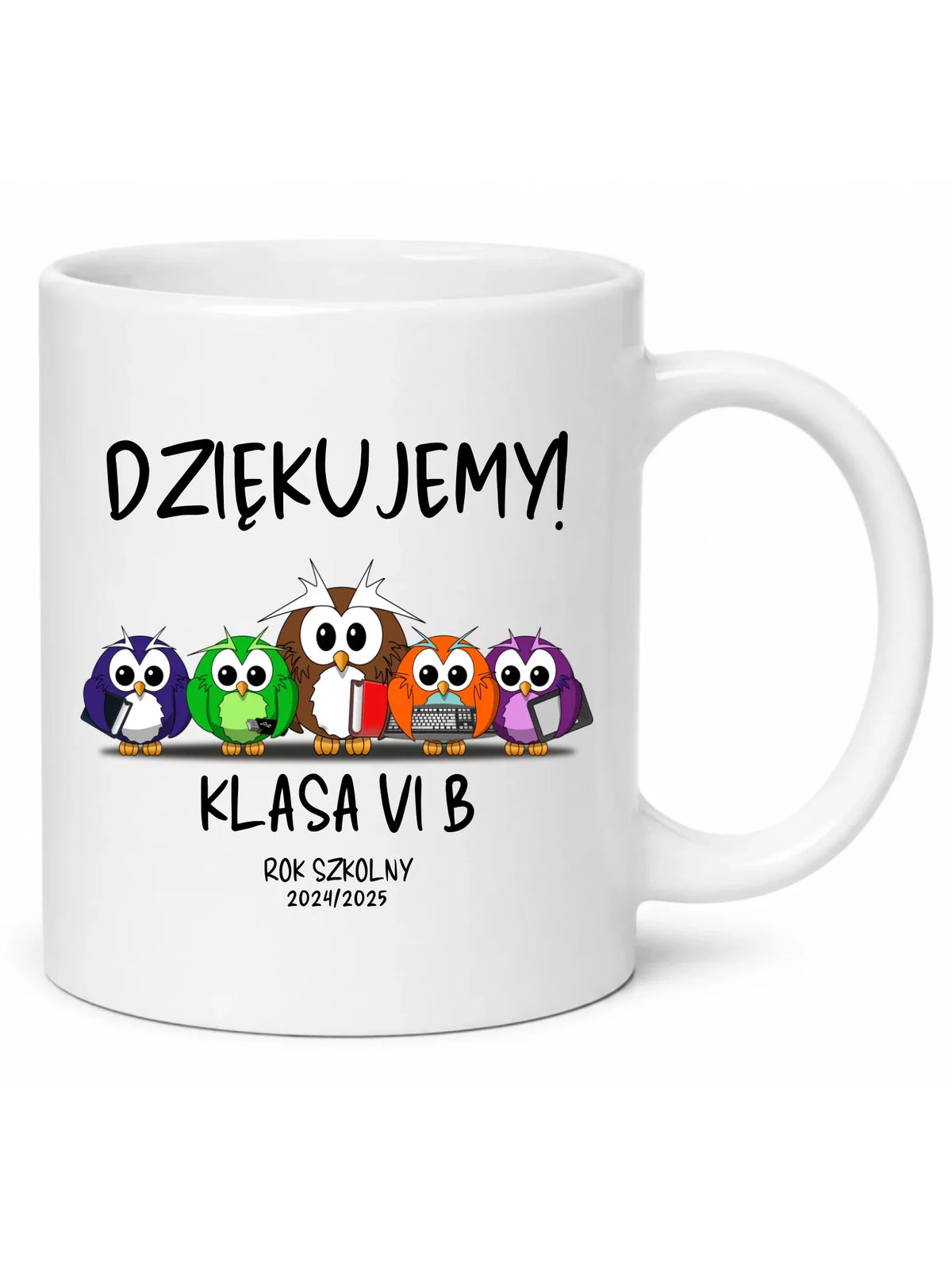 Kubek dla nauczyciela - Dziękujemy - personalizowany