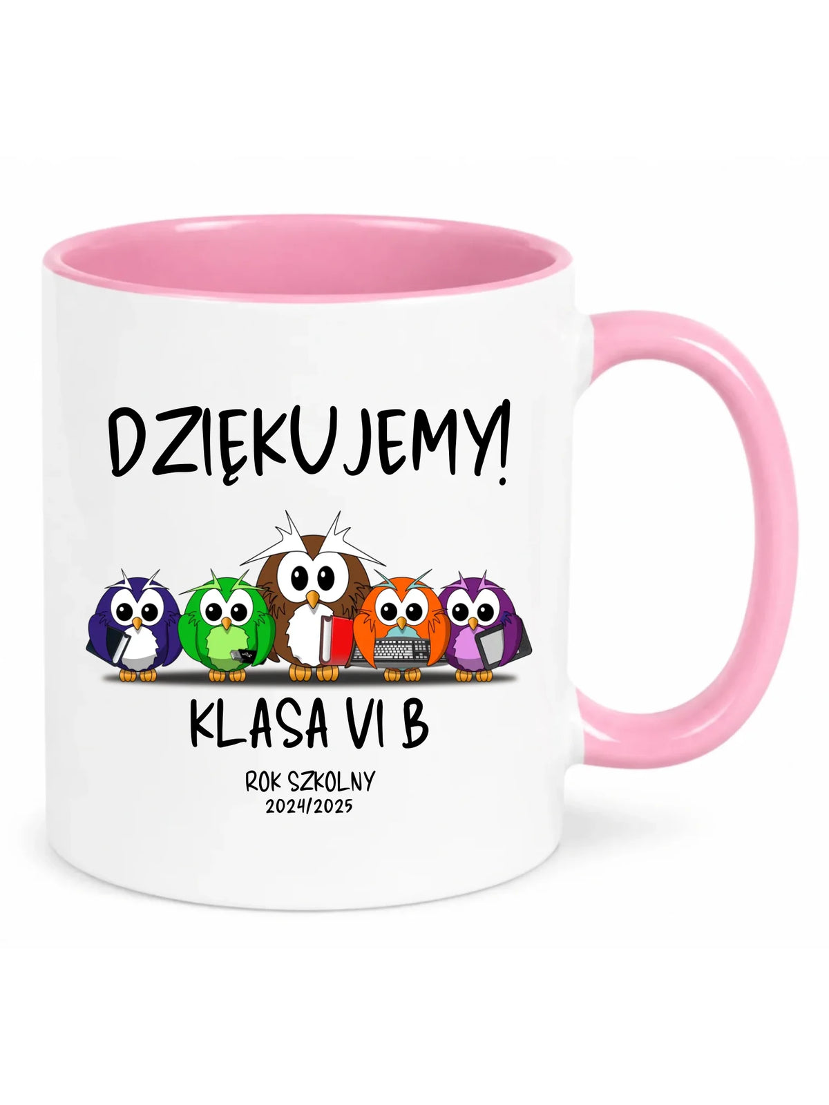 Kubek dla nauczyciela - Dziękujemy - personalizowany