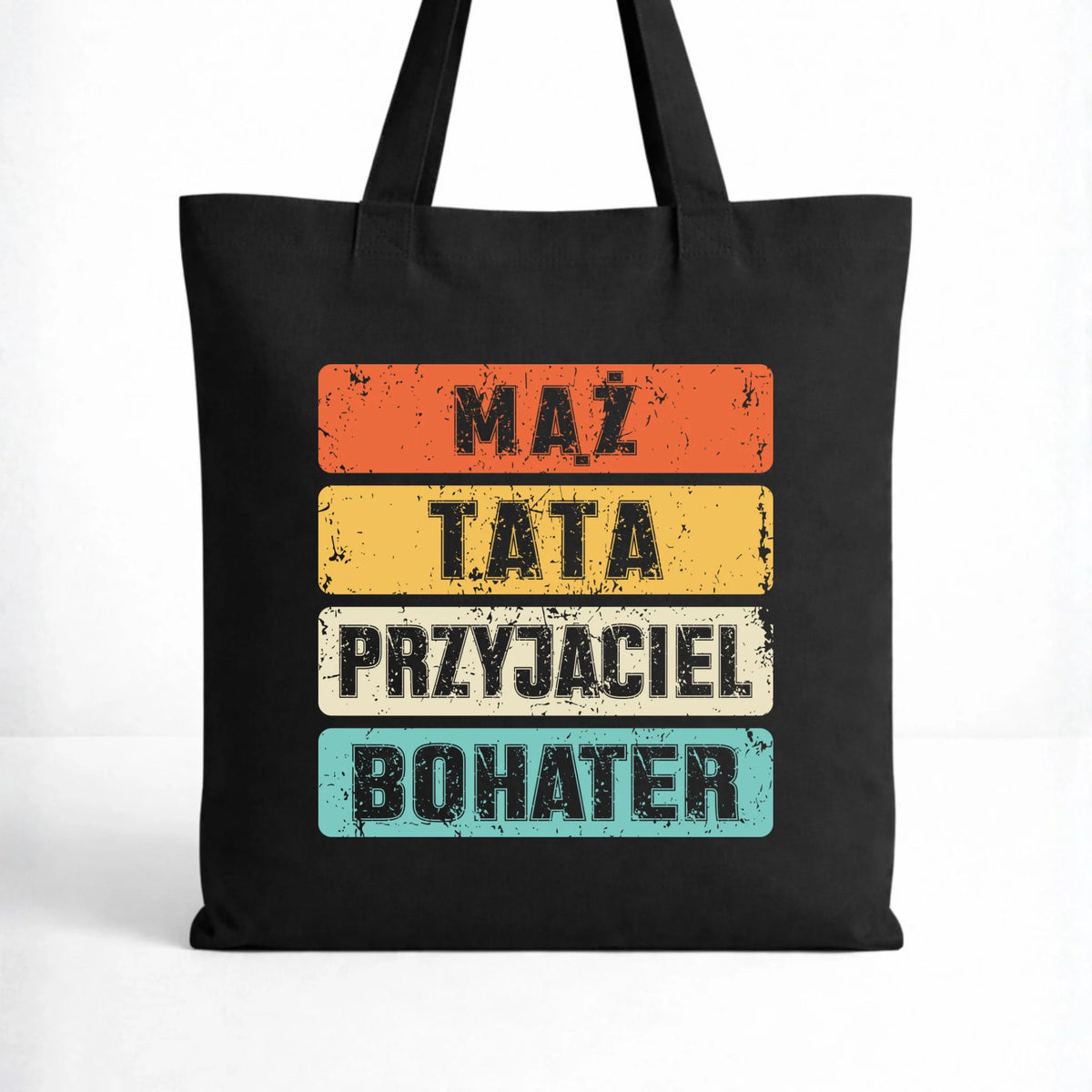 Torba dla taty - Mąż Tata Przyjaciel Bohater DT05