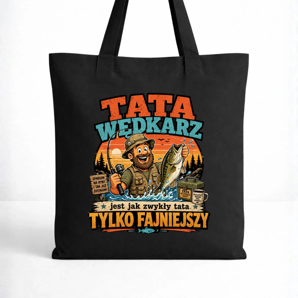 Torba dla taty wędkarza - Tata wędkarz DT06