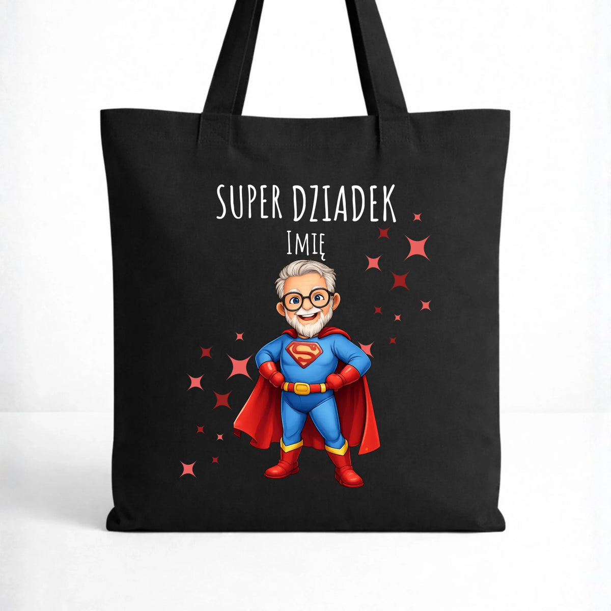 Torba dla dziadka - Super Dziadek - personalizowana D02