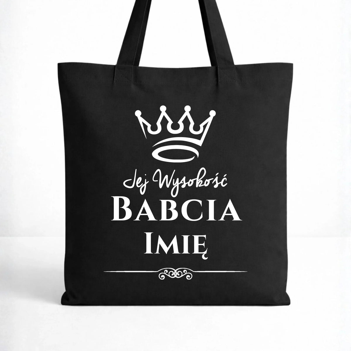 Torba dla babci - Jej Wysokość Babcia - personalizowana B11