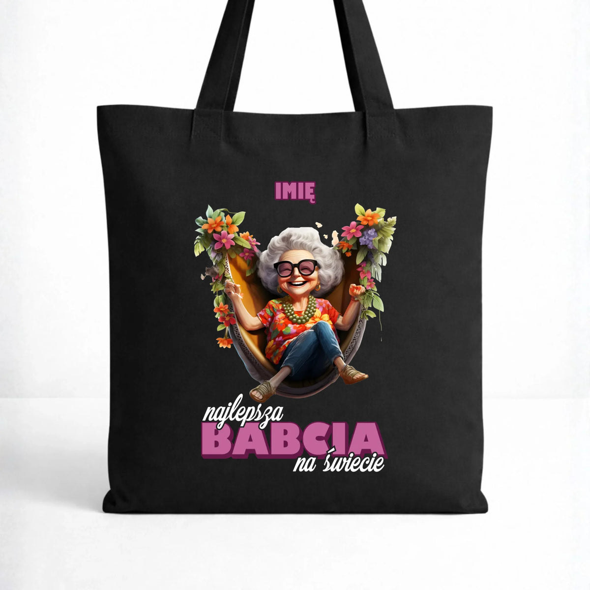 Torba dla babci - Najlepsza Babcia na świecie - personalizowana B14