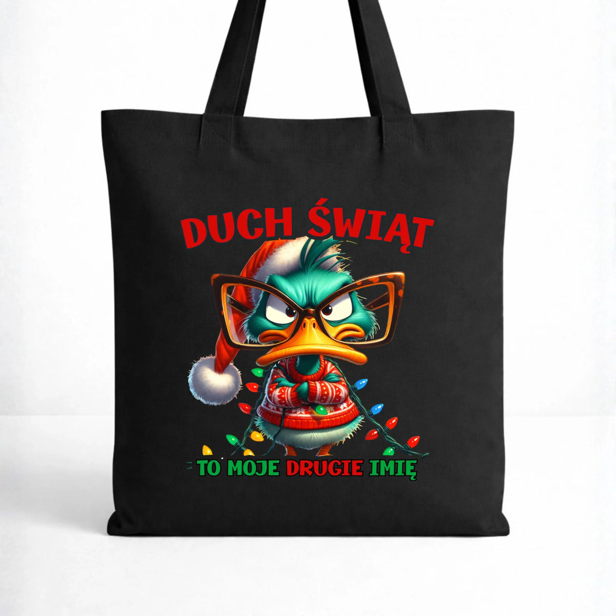 Torba świąteczna - Duch Świąt to moje drugie imię BN76