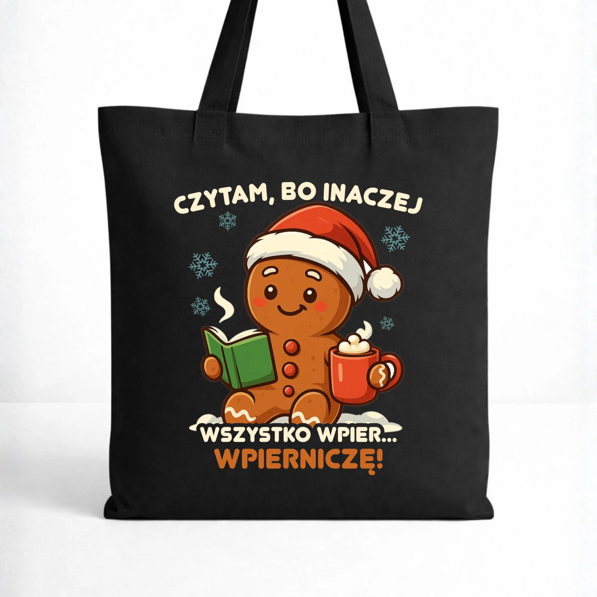 Torba świąteczna - Czytam, bo inaczej wszystko wpier... wpierniczę BN79