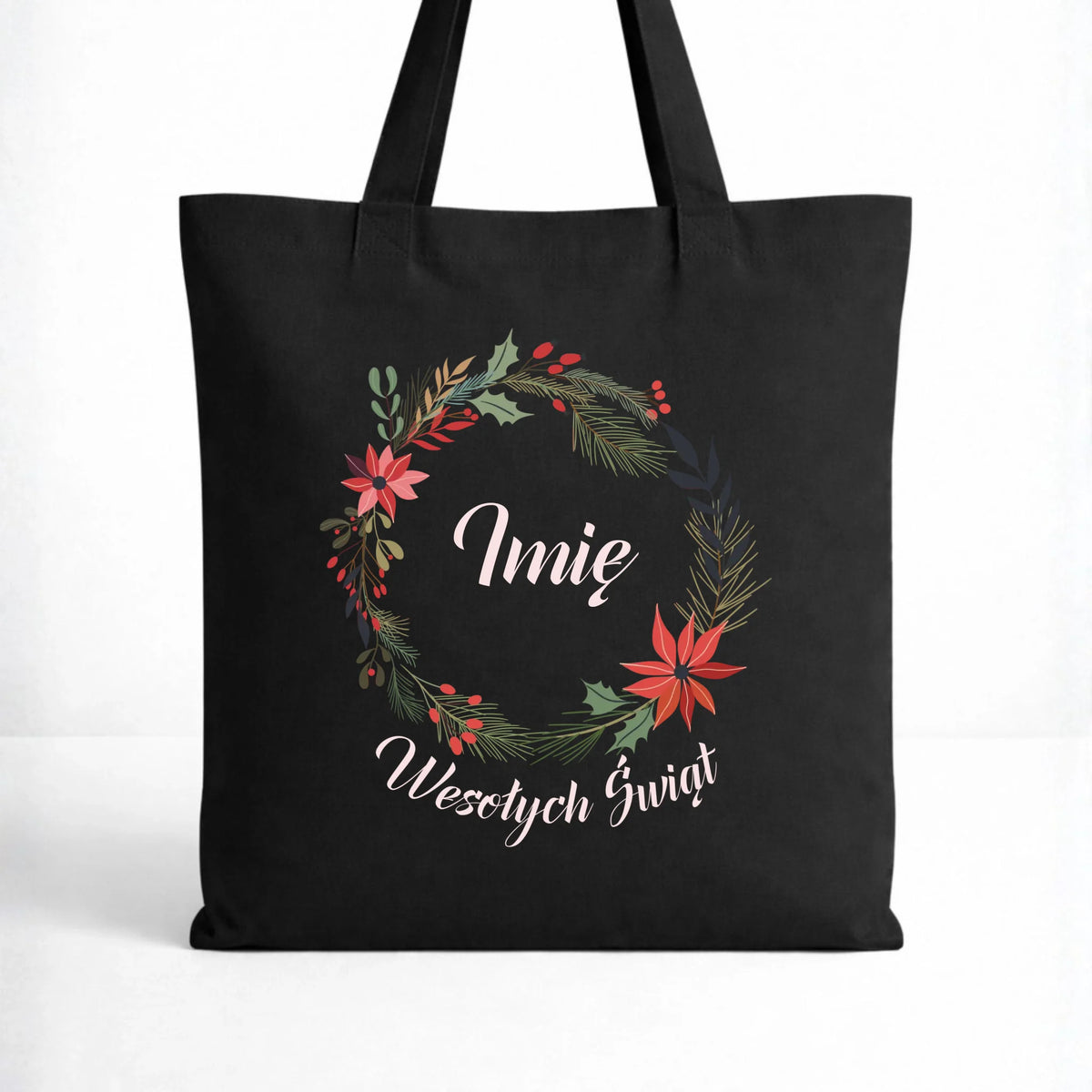 Torba świąteczna - Wesołych Świąt - personalizowana BN19
